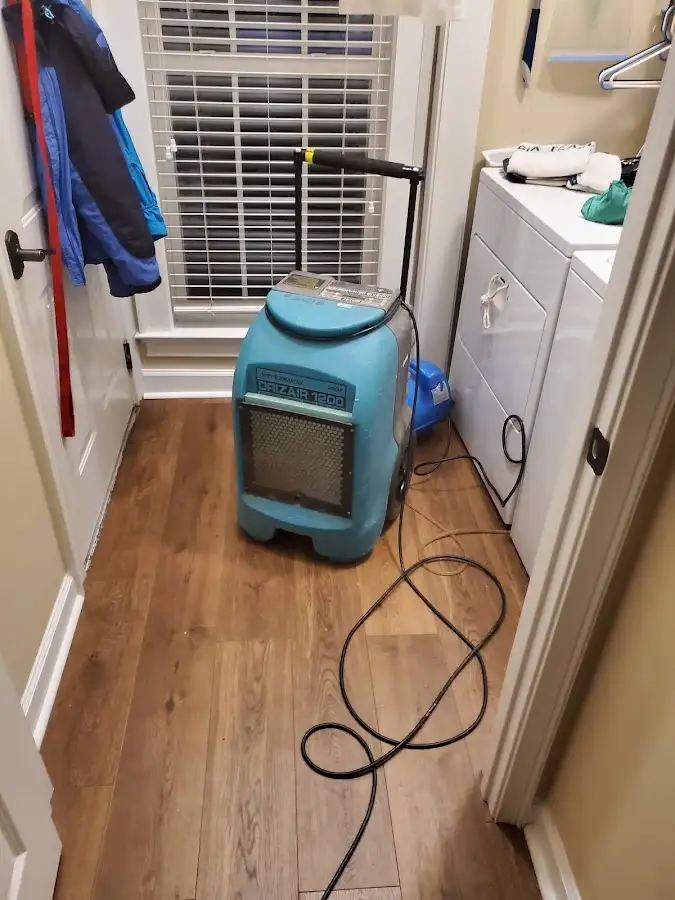 Commercial dehumidifier deployed for Flood Damage Cleanup in Gadsden